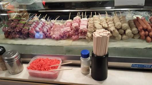 kushiyaki串烧@nakasu yatai 屋台