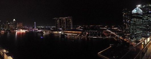 marina bay skyline