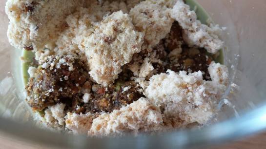 pistachio panna cotta