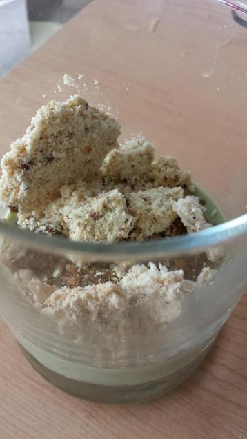 pistachio panna cotta