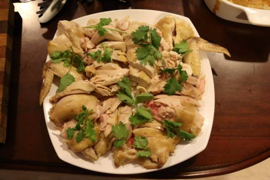 poached chicken 白斩鸡