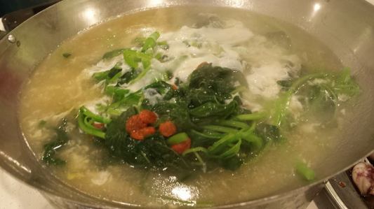 puay leng - spinach