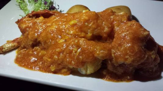 red lobster (chlli crab sauce)