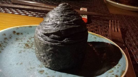 squid ink brioche