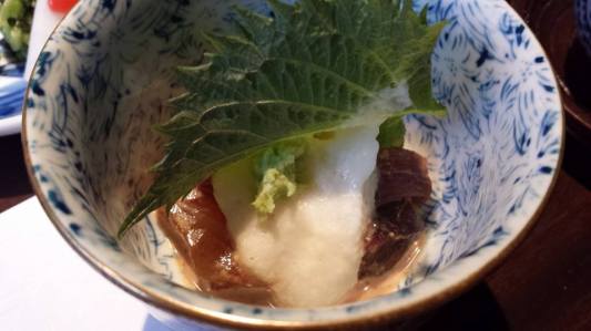 braised wagyu with sticky mountain yam