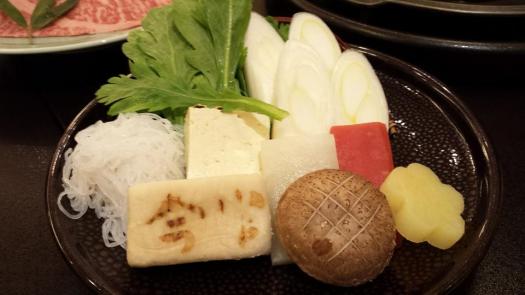 sukiyaki veg