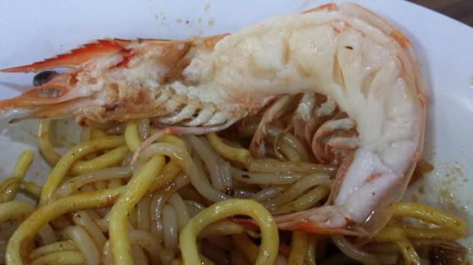$5 prawn noodles dry