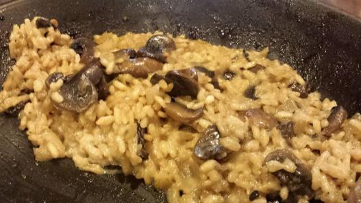 funghi risotto