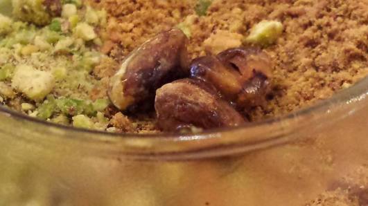 pistachio panna cotta