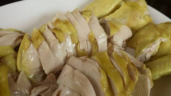 poached chicken白斩鸡