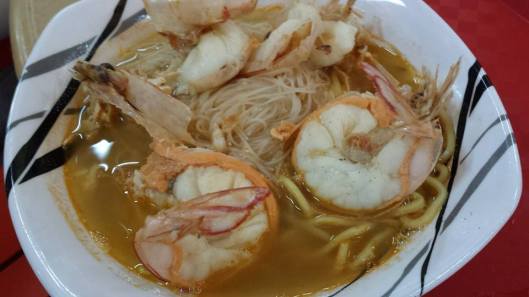 S$5 prawn noodle soup