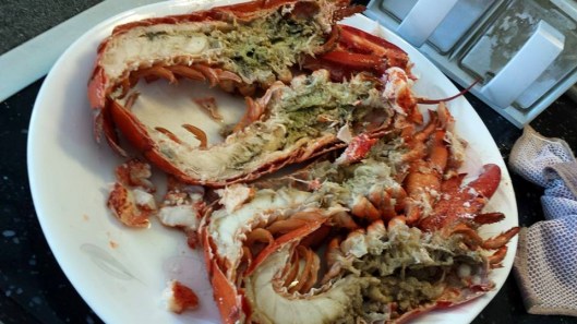 cold storage 2x375g frozen canadian cooked lobster=S$26.95