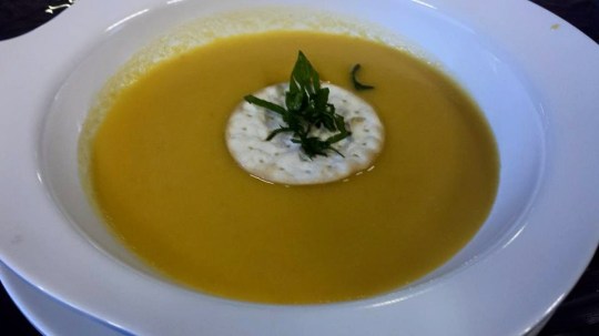 cream of carrot soup