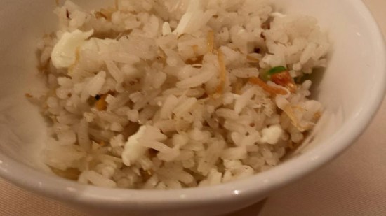 egg white dried scallops fried rice