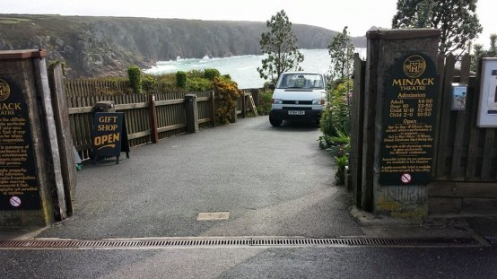 entrance to minack theatre