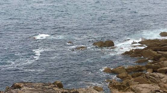 hiking to land's end from sennen cove