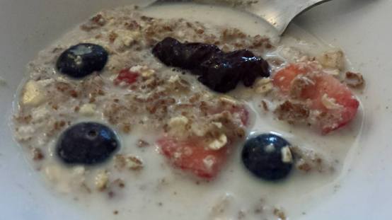 kellog fruit & fibre at glencree house breakfast