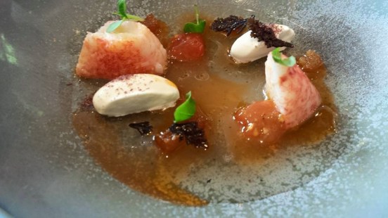 lobster in tea jelly