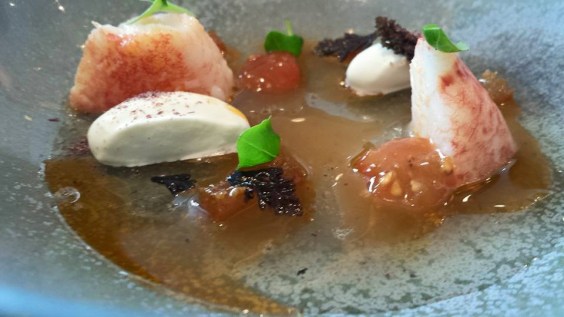 lobster in tea jelly