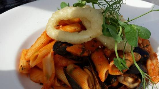 lobster seafood pasta