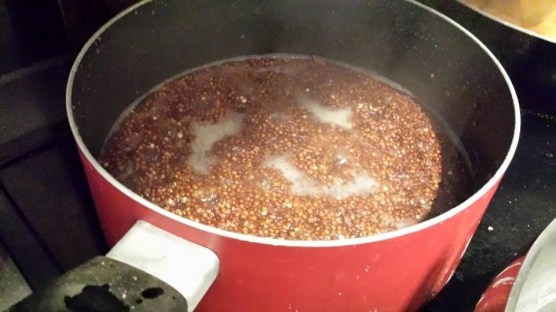 making quinoa