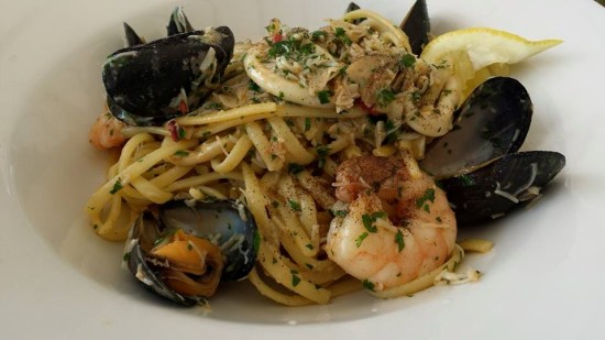 newlyn crabmeat seafood linguine