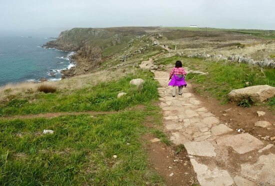 on the way back to sennen cove