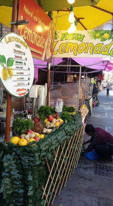 on the way to bricklane market