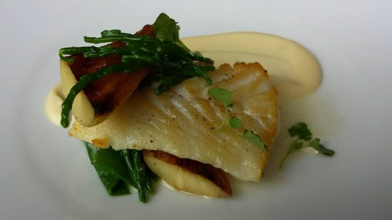 pollack - cod like flaky texture