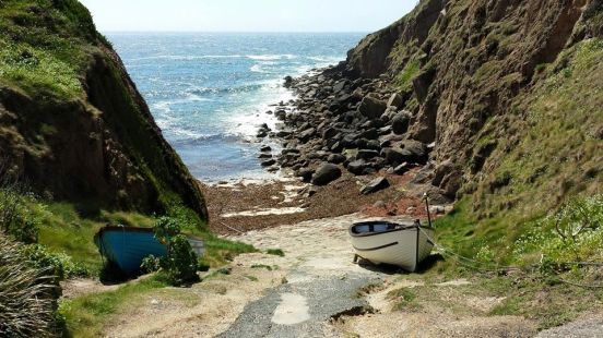 privately owned porthgwarra cove