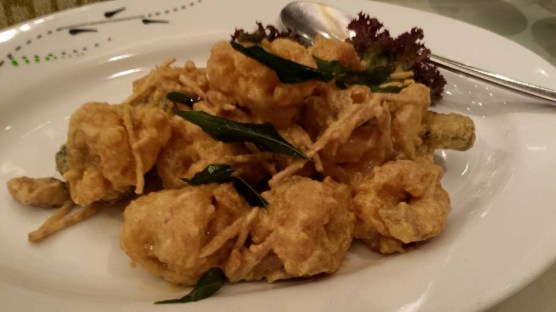 salted egg prawn