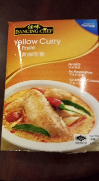 thai yellow curry paste