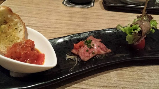 wagyu meatball, tataki & misoyaki