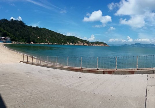 beach at cheung chau island
