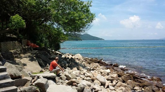 beach on the way to suk ku wan