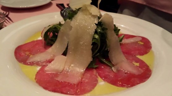 beef carpaccio