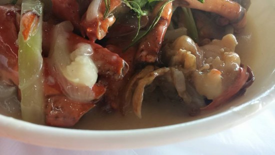 cheese onions lobster