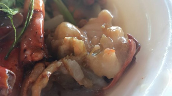 cheese onions lobster