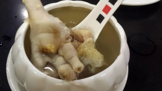 chicken feet 粉角soup