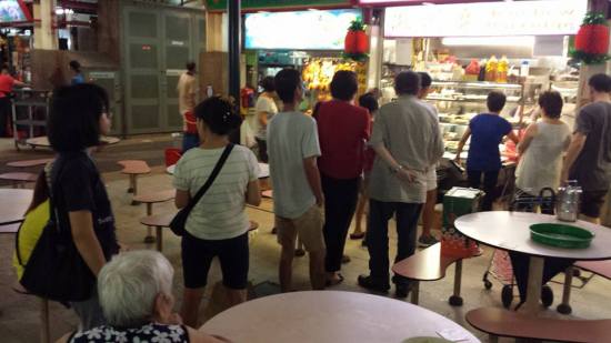 constant queue from 10am