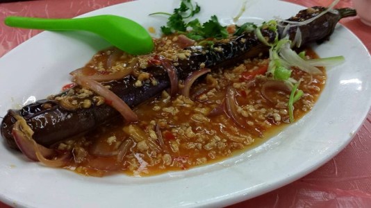 eggplant with minced pork (1 look) HK$68