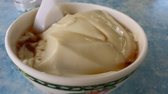 ginger tau huay 姜汁豆花