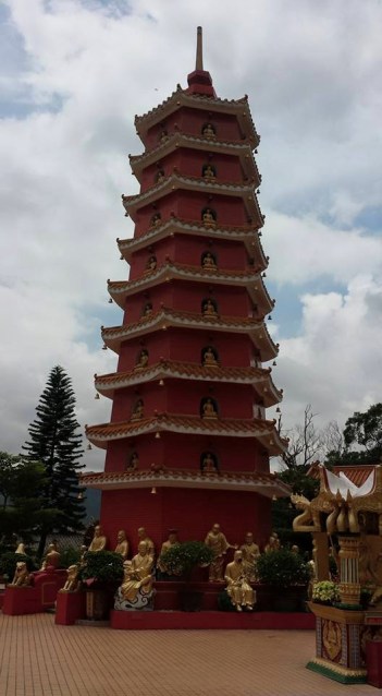 pagoda at man fat sze 万佛寺