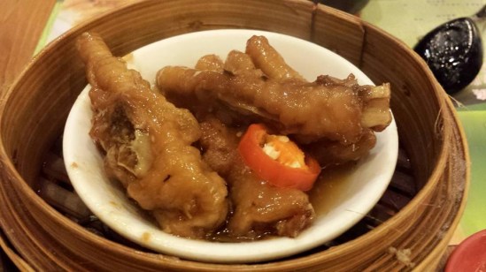steamed chicken feet