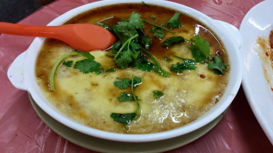 steamed egg with minced pork HK$52