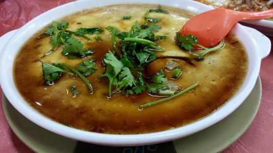 steamed egg with minced pork HK$52