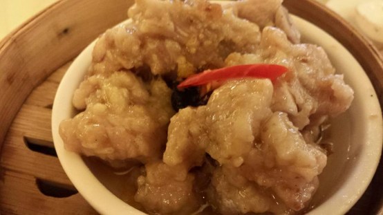 steamed pork ribs