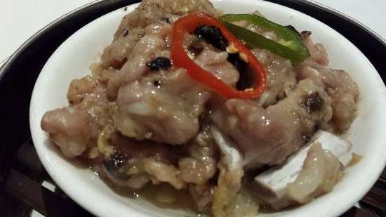 steamed pork ribs