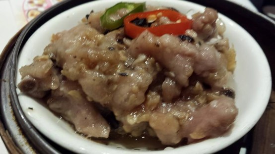 steamed pork ribs