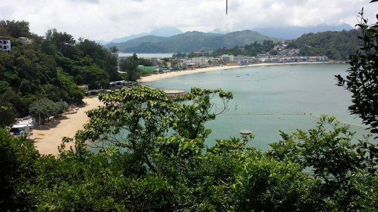 view from mini greatwall trail
